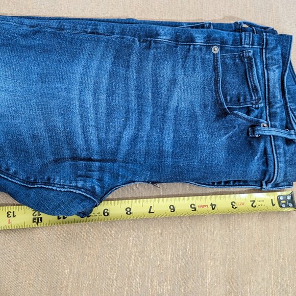 Mid Rise Perfect Ankle Legging Jeans with Raw (frayed) Hem - Picture 8 of 10